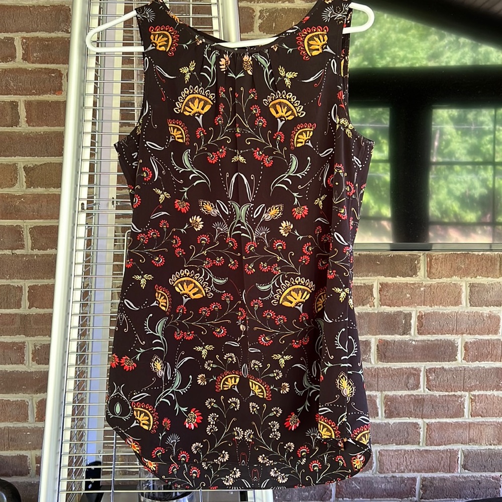 CAbi sleeveless blouse